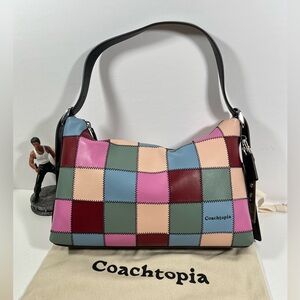 Coach Coachtopia Alter/Ego Slouchy Shoulder Bag Upcrafted Leather Multi 4 CBE00